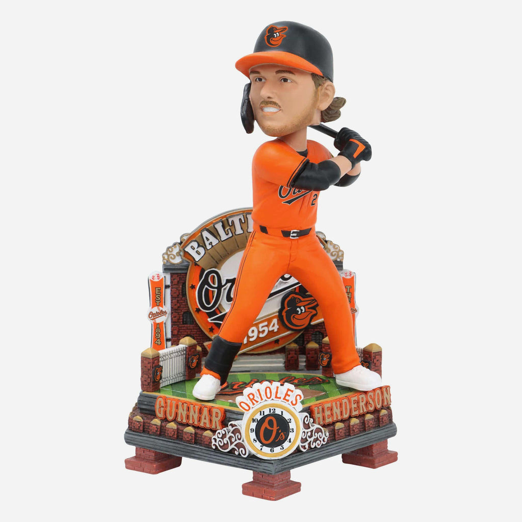 Gunnar Henderson Baltimore Orioles Alternate Uniform Bobblehead FOCO - FOCO.com