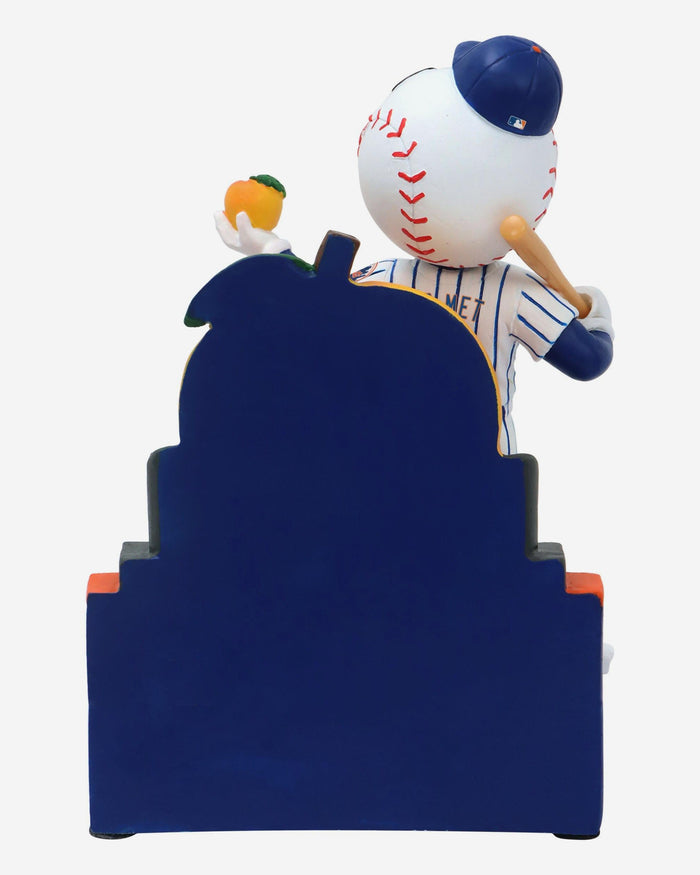 Mr Met New York Mets 2025 MLB All-Star Peach Mascot Mini Bobblehead Scene FOCO - FOCO.com