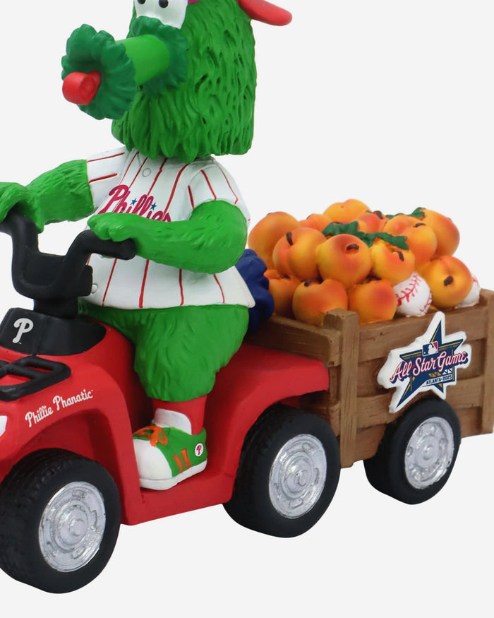 Phillie Phanatic Philadelphia Phillies 2025 MLB All-Star Peach Mascot Mini Bobblehead Scene FOCO - FOCO.com