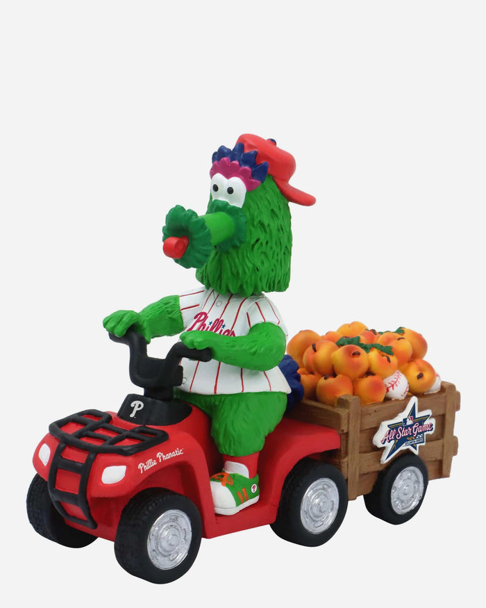 Phillie Phanatic Philadelphia Phillies 2025 MLB All-Star Peach Mascot Mini Bobblehead Scene FOCO - FOCO.com