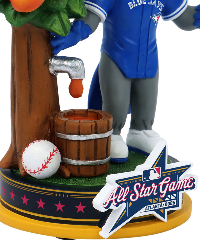 Ace Toronto Blue Jays 2025 MLB All-Star Peach Mascot Mini Bobblehead Scene FOCO - FOCO.com