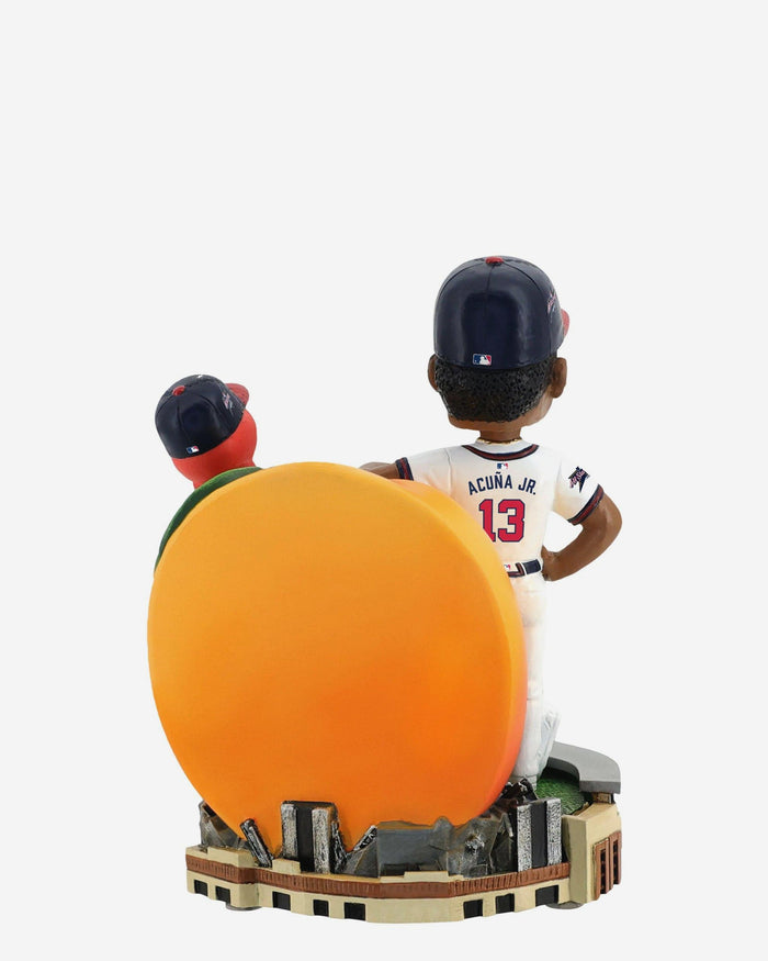 Ronald Acuna Jr Atlanta Braves 2025 MLB All-Star Peach Dual Bobblehead FOCO - FOCO.com