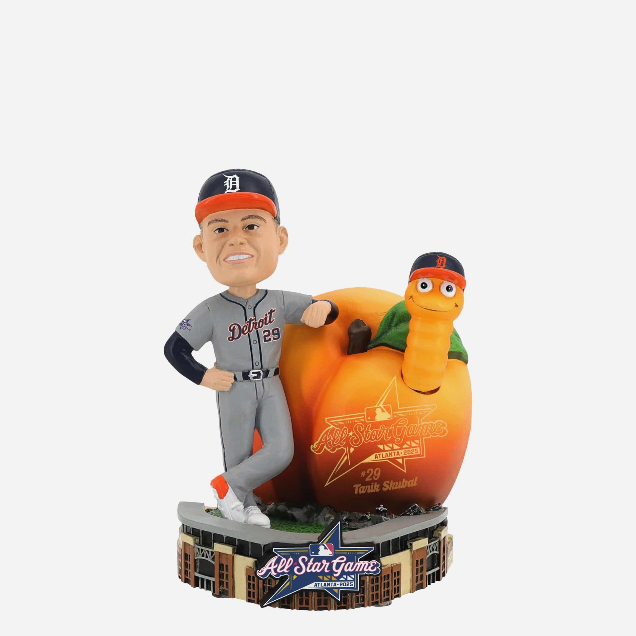 Tarik Skubal Detroit Tigers 2025 MLB All-Star Peach Dual
