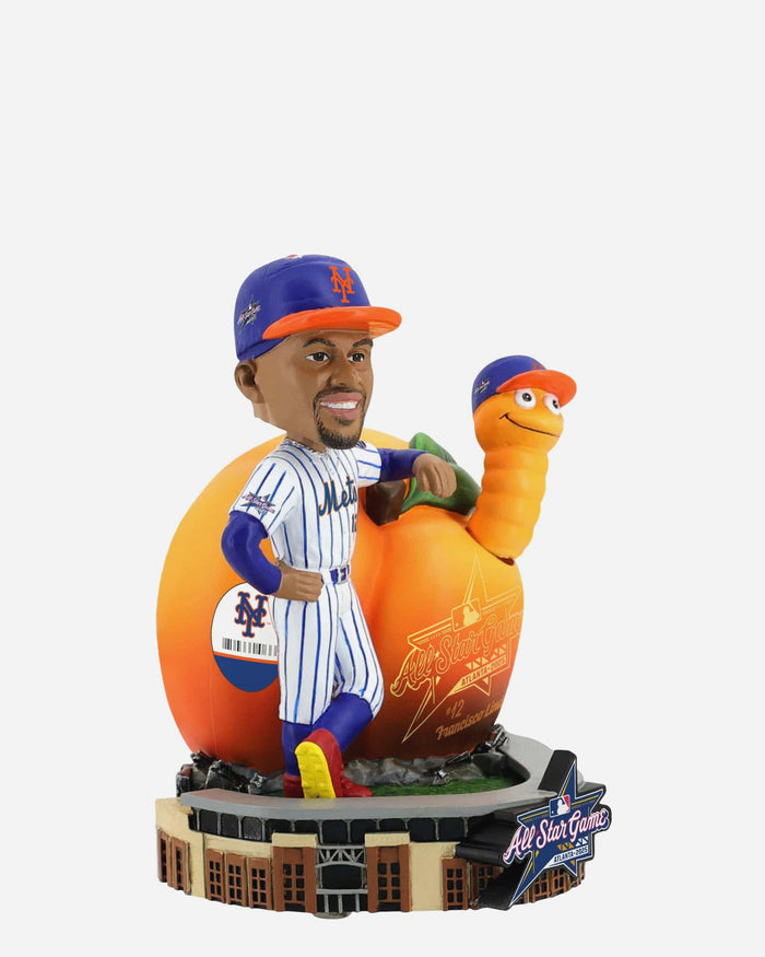 Francisco Lindor New York Mets 2025 MLB All-Star Peach Dual Bobblehead FOCO - FOCO.com