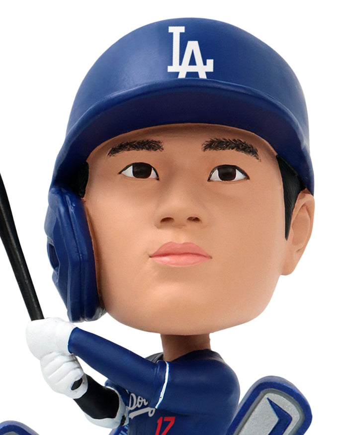 Shohei Ohtani Los Angeles Dodgers Blue Uniform Home Run Counter Medium Bighead Bobblehead