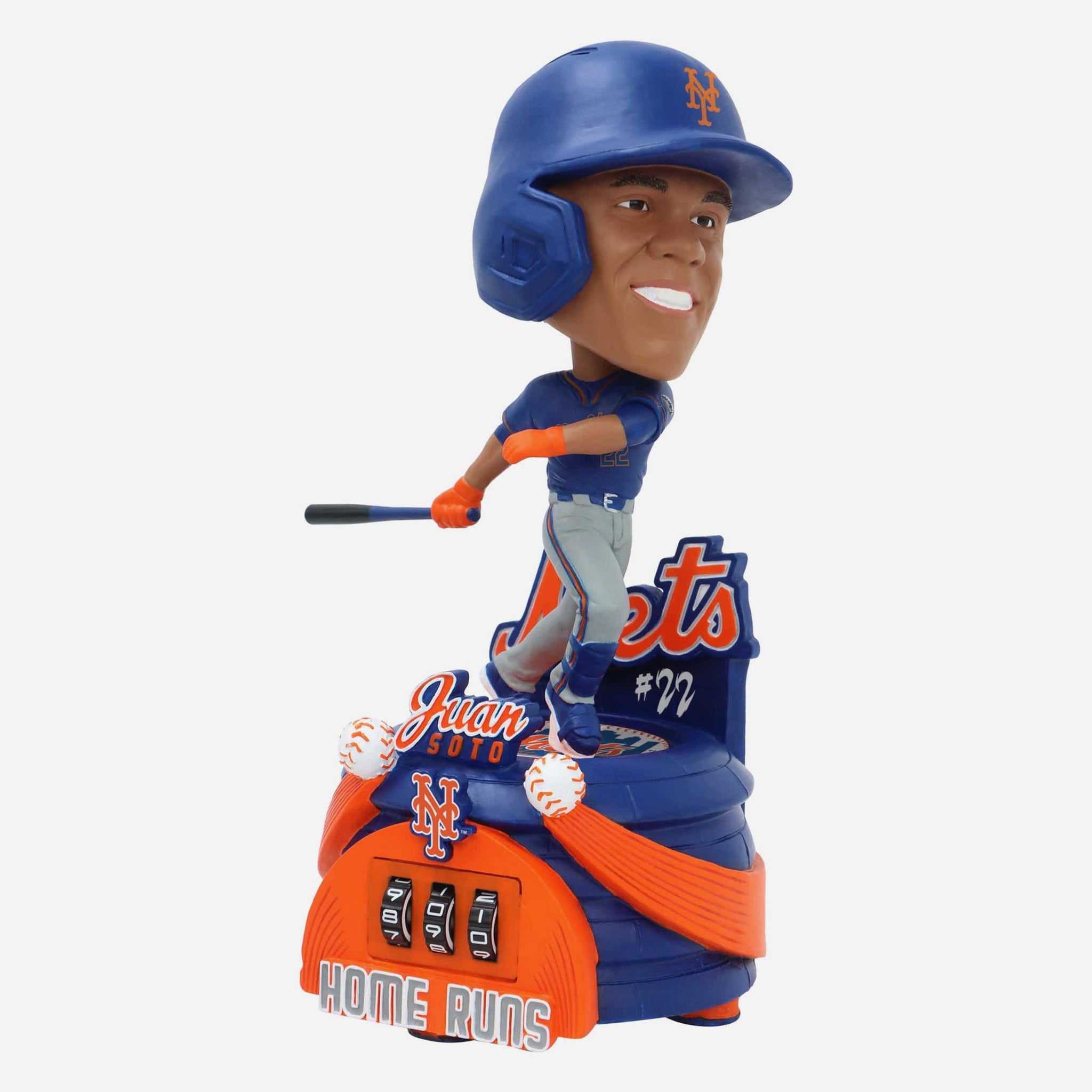 Juan Soto New York Mets Blue Uniform Home Run Counter Medium