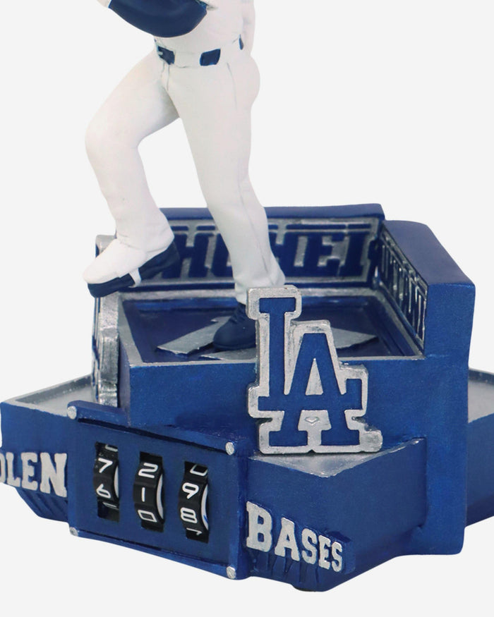 Shohei Ohtani Los Angeles Dodgers Stolen Base Counter Medium Bighead Bobblehead FOCO - FOCO.com