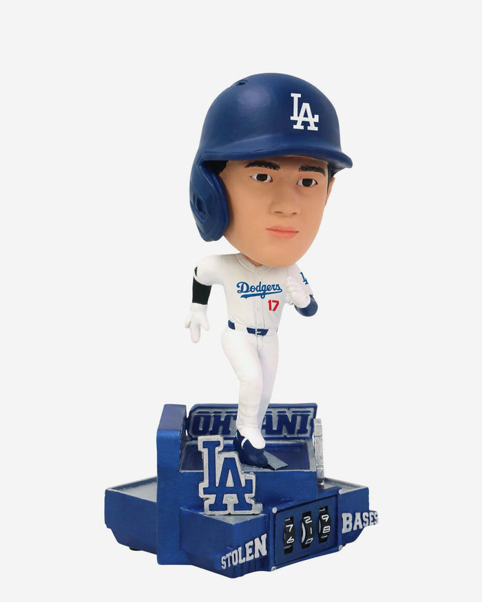 Shohei Ohtani Los Angeles Dodgers Stolen Base Counter Medium Bighead Bobblehead FOCO - FOCO.com