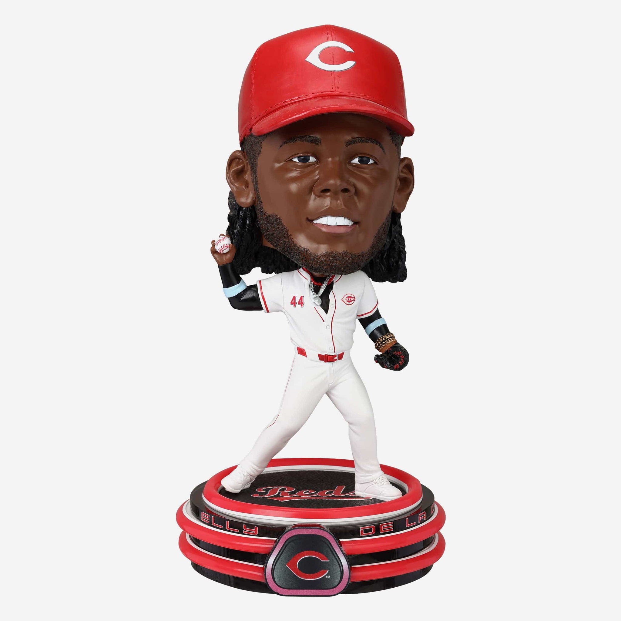 ELLY DE LA CRUZ ボブルヘッド Elly De La Cruz Cincinnati Reds Bobble Dubblz Bobblehead FOCO
