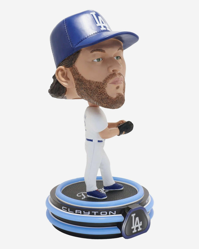 Clayton Kershaw Los Angeles Dodgers LED Neon Bighead Bobblehead FOCO - FOCO.com