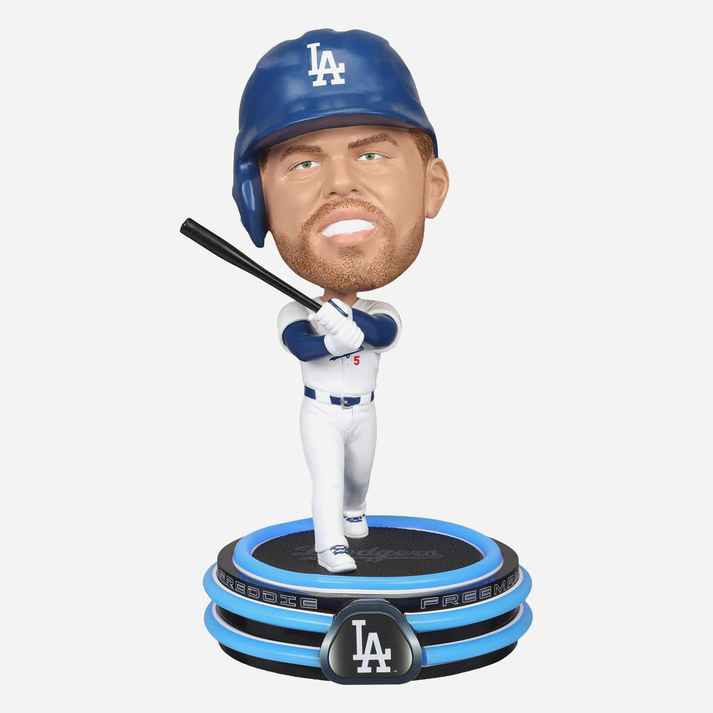 Freddie Freeman Los Angeles Dodgers LED Neon Bighead Bobblehead FOCO - FOCO.com