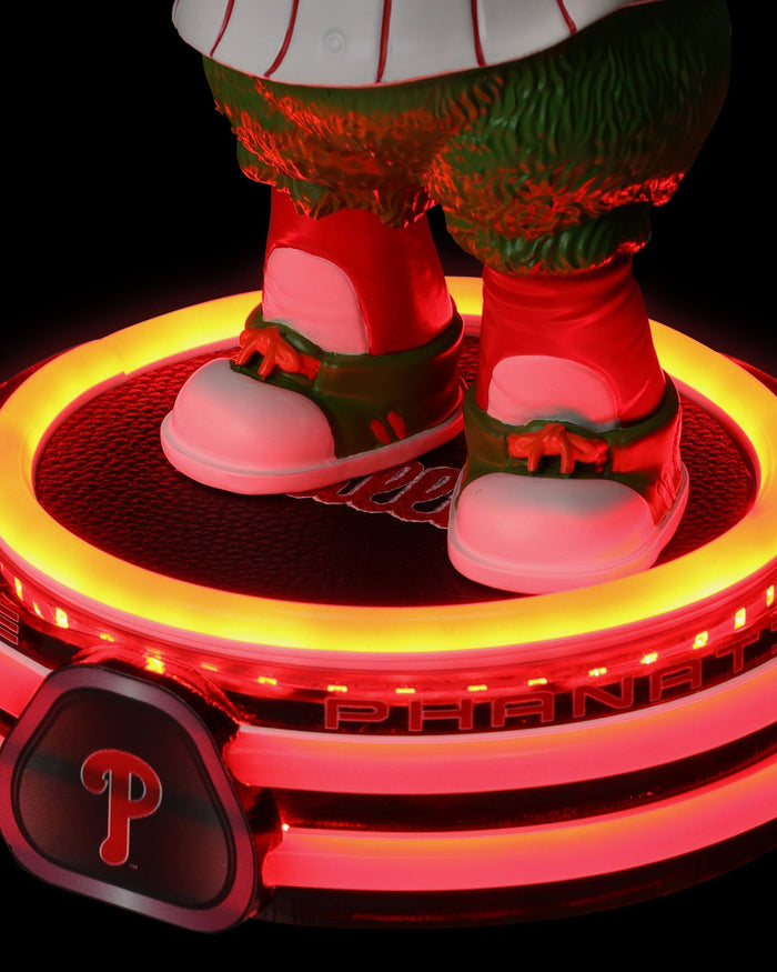 Phillie Phanatic Philadelphia Phillies LED Neon Mascot Bighead Bobblehead FOCO - FOCO.com