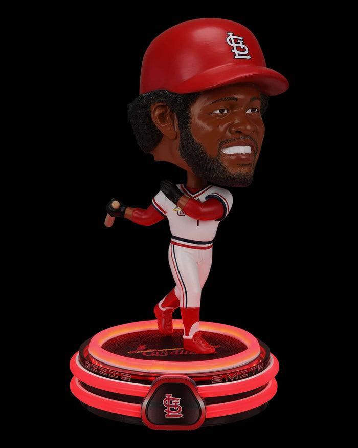 Ozzie Smith St Louis Cardinals LED Neon Bighead Bobblehead FOCO - FOCO.com