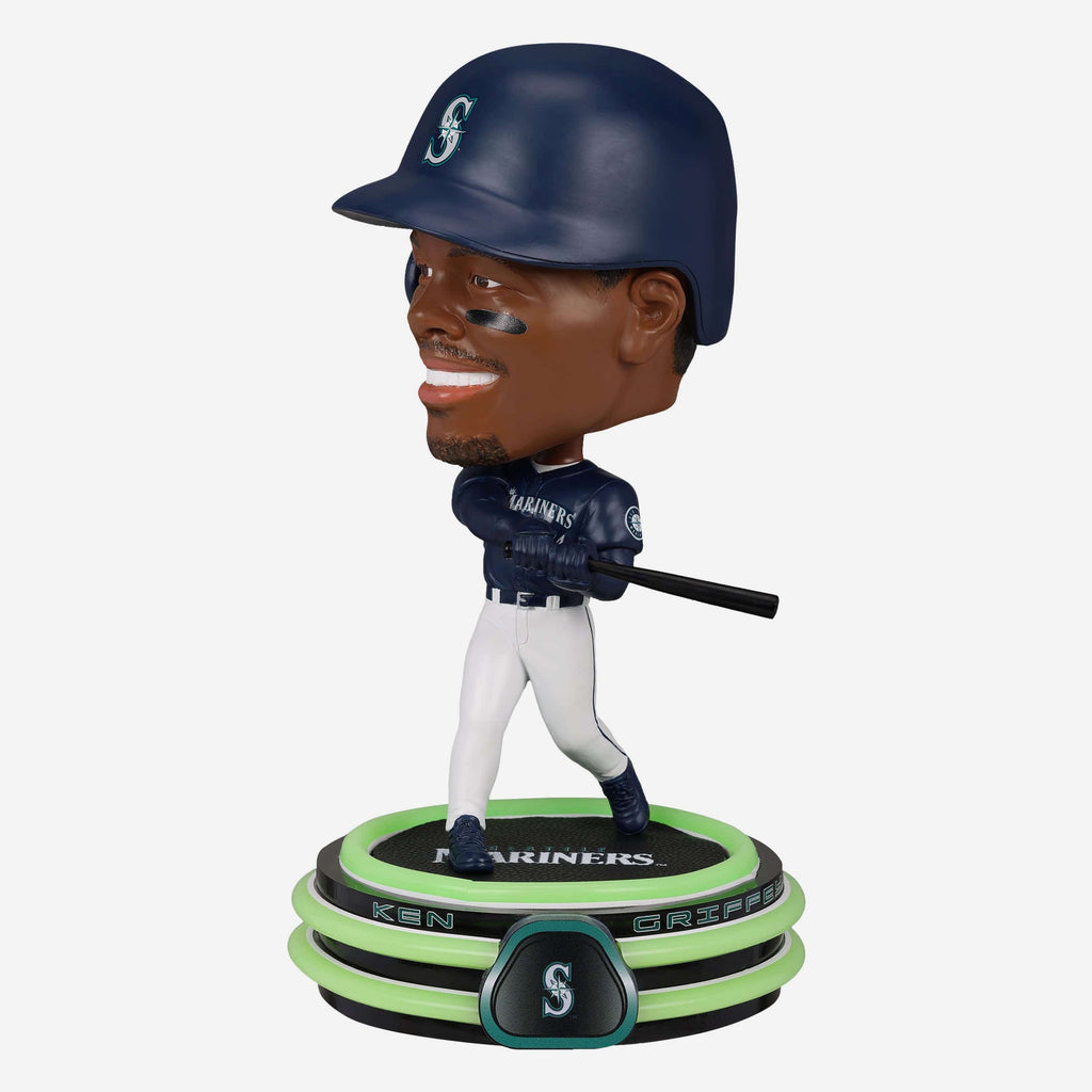 Ken Griffey Jr Seattle Mariners LED Neon Bighead Bobblehead FOCO - FOCO.com