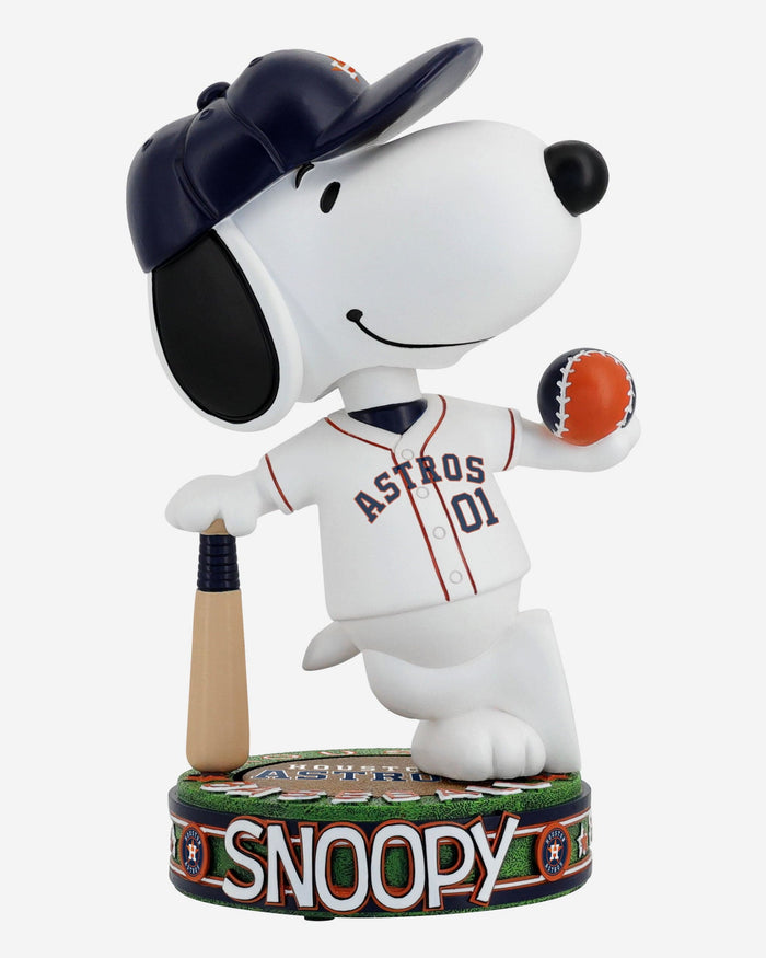 Houston Astros Snoopy Peanuts Batter Up Bighead Bobblehead FOCO - FOCO.com
