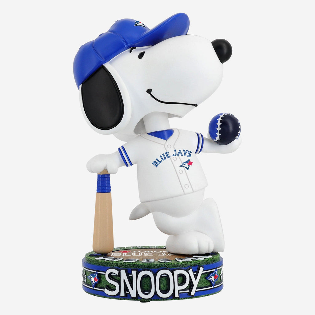 Toronto Blue Jays Snoopy Peanuts Batter Up Bighead Bobblehead FOCO - FOCO.com