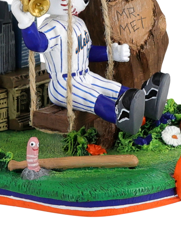 Mr Met New York Mets City Park Swing Mini Bobblehead FOCO - FOCO.com