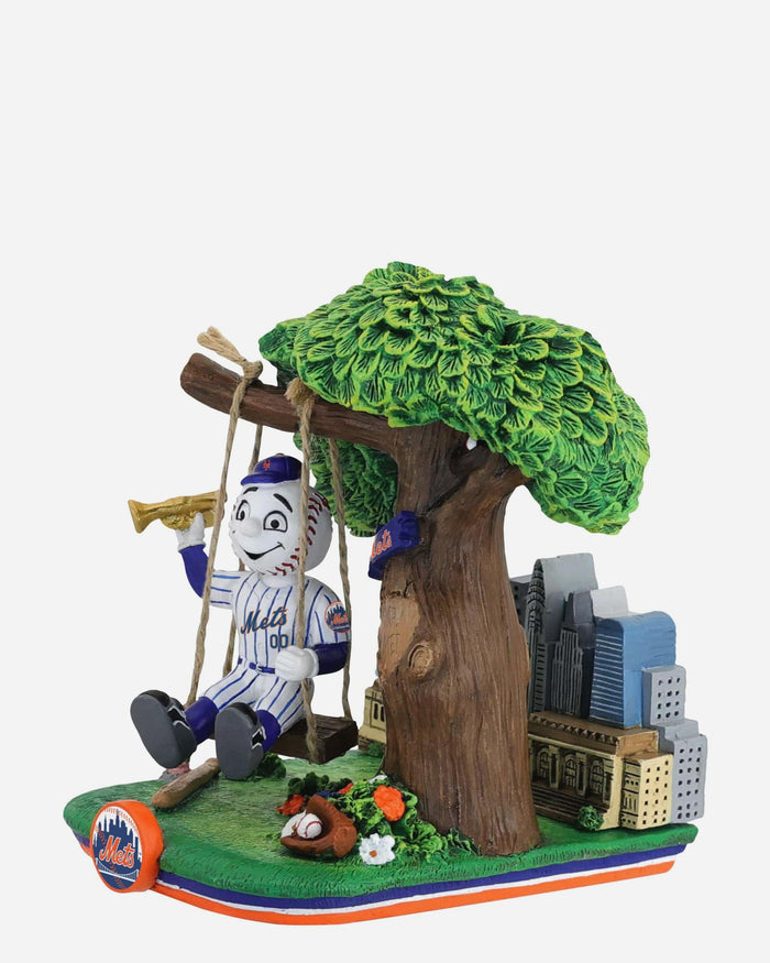 Mr Met New York Mets City Park Swing Mini Bobblehead FOCO - FOCO.com