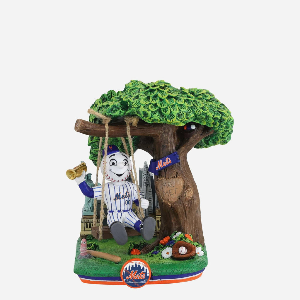 Mr Met New York Mets City Park Swing Mini Bobblehead FOCO - FOCO.com