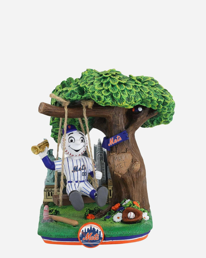 Mr Met New York Mets City Park Swing Mini Bobblehead FOCO - FOCO.com