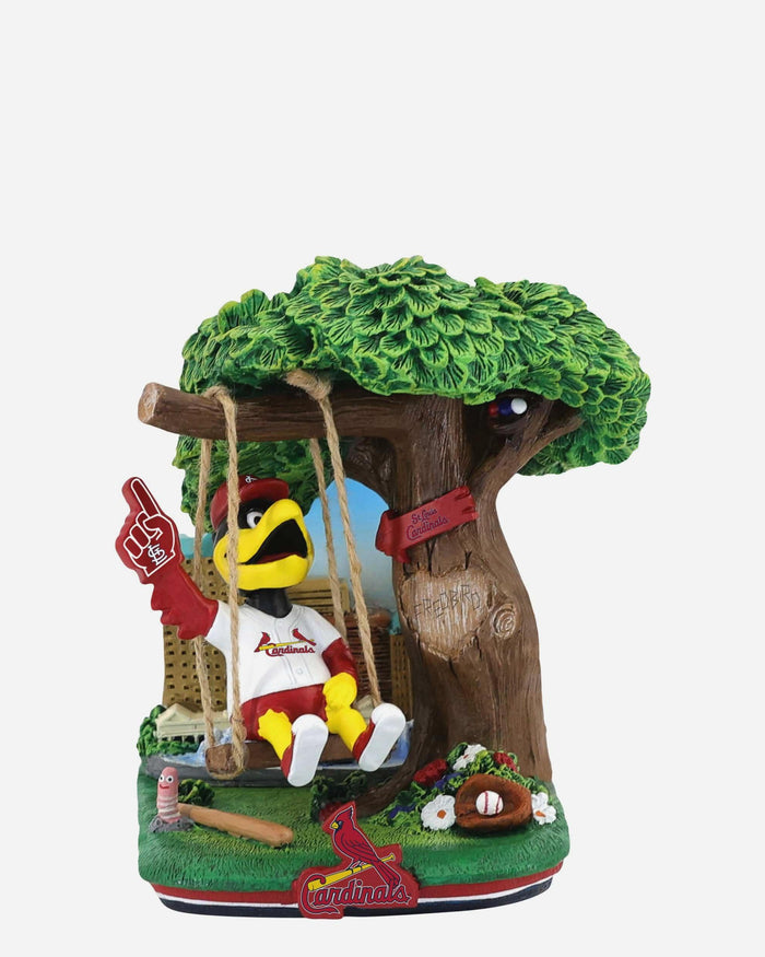 Fredbird St Louis Cardinals City Park Swing Mini Bobblehead FOCO - FOCO.com
