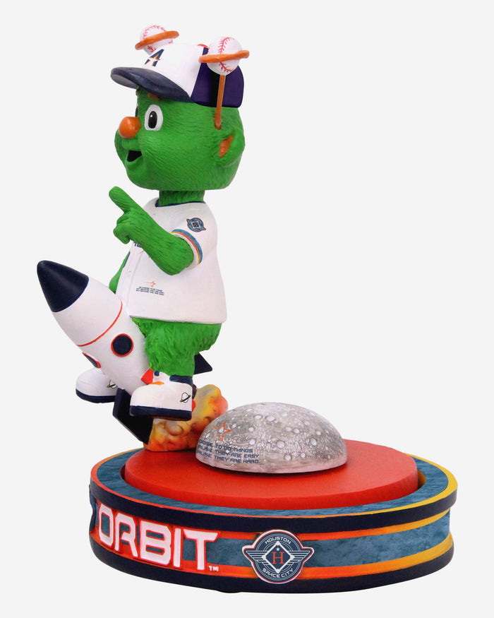 Orbit Houston Astros 2025 City Connect Lunar Launch Mascot Spinner Bobblehead FOCO - FOCO.com