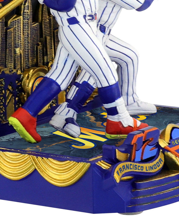 Juan Soto & Francisco Lindor New York Mets Bobblemate Mini Dual Bobblehead FOCO - FOCO.com