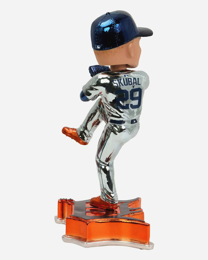Tarik Skubal Detroit Tigers Electroplated Bobblehead FOCO - FOCO.com