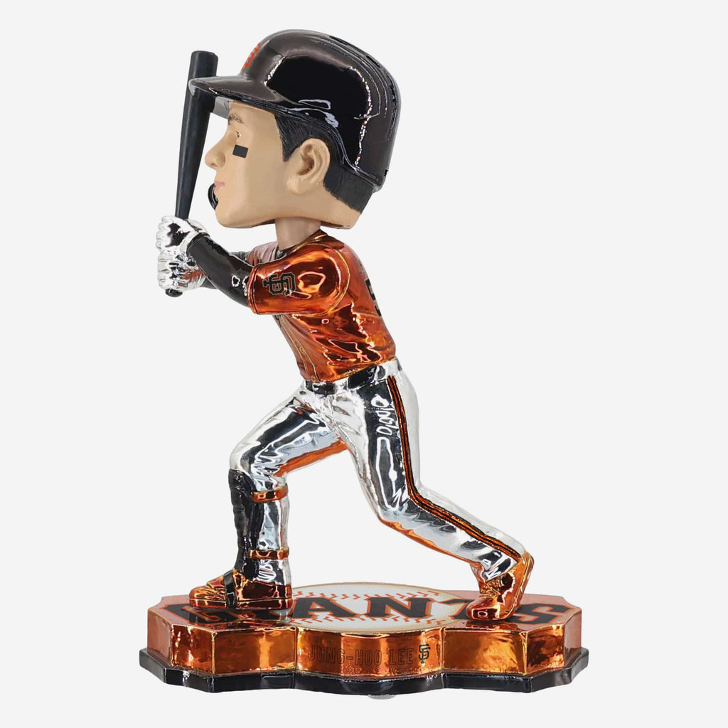 Jung Hoo Lee San Francisco Giants Electroplated Edition Bobblehead FOCO - FOCO.com