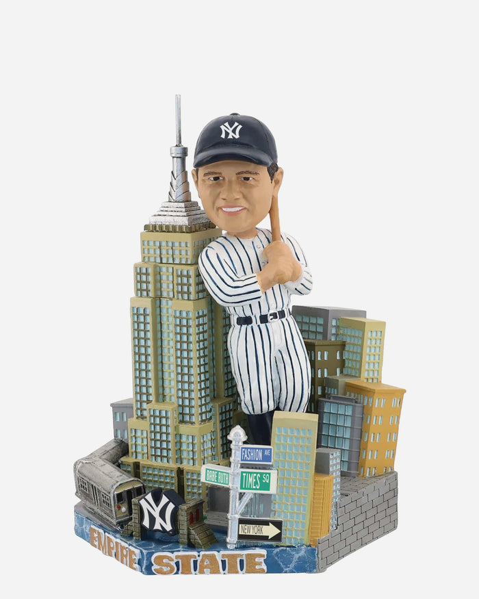 Babe Ruth New York Yankees Empire State Building Light Up Bobblehead FOCO - FOCO.com