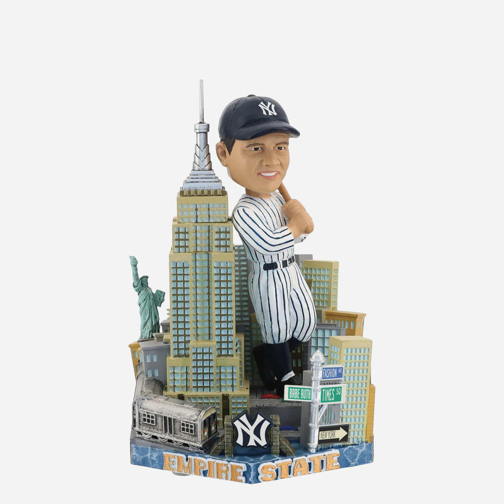 Babe Ruth New York Yankees Empire State Building Light Up Bobblehead FOCO - FOCO.com