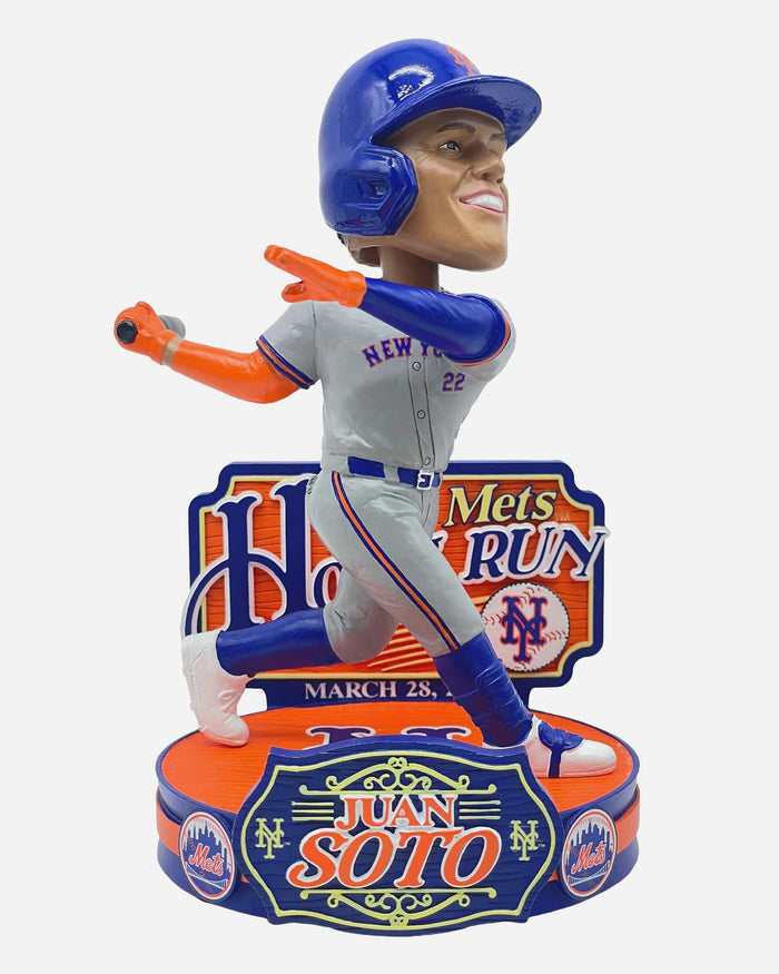 Juan Soto New York Mets First Home Run Bobblehead FOCO - FOCO.com