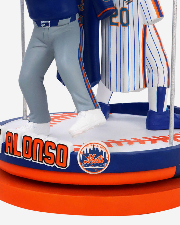 Howard Johnson & Pete Alonso New York Mets Famous 20s Dual Spinning Bobblehead FOCO - FOCO.com