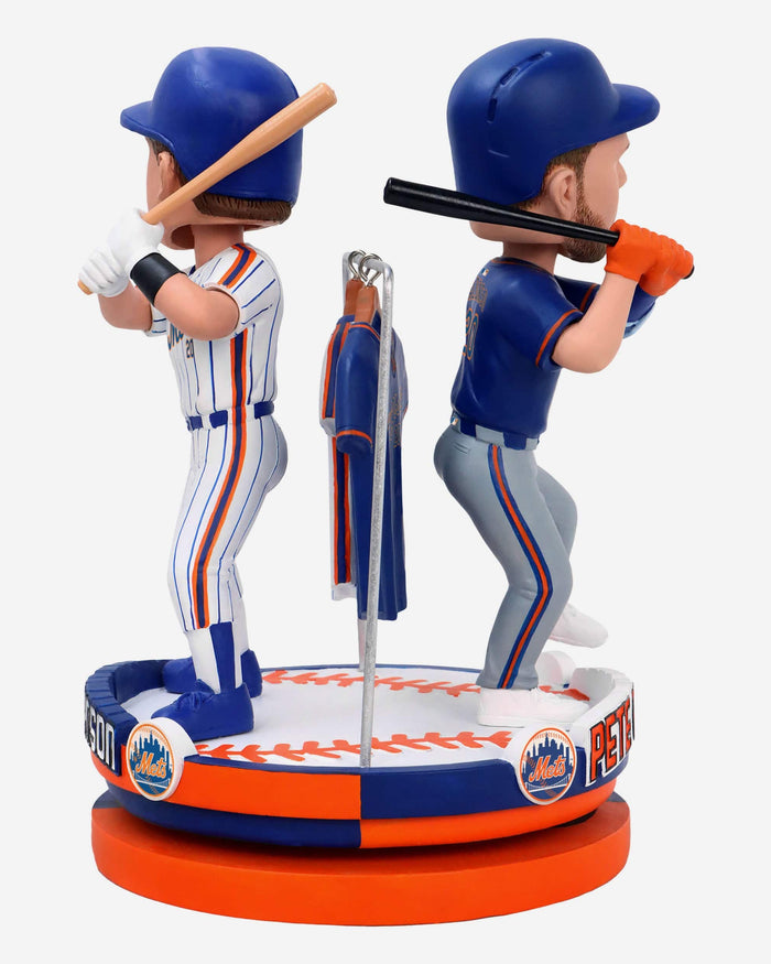 Howard Johnson & Pete Alonso New York Mets Famous 20s Dual Spinning Bobblehead FOCO - FOCO.com