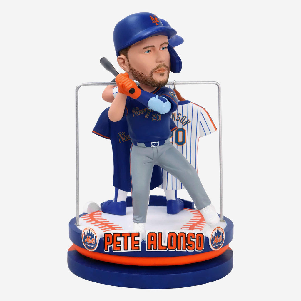 Howard Johnson & Pete Alonso New York Mets Famous 20s Dual Spinning Bobblehead FOCO - FOCO.com