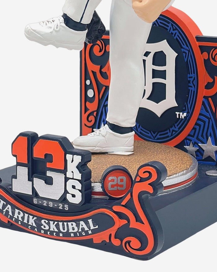 Tarik Skubal Detroit Tigers Career 13 Strikeout Gamebreaker Bobblehead FOCO - FOCO.com