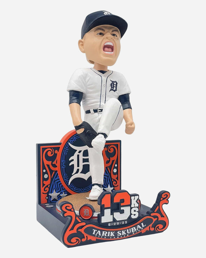 Tarik Skubal Detroit Tigers Career 13 Strikeout Gamebreaker Bobblehead FOCO - FOCO.com