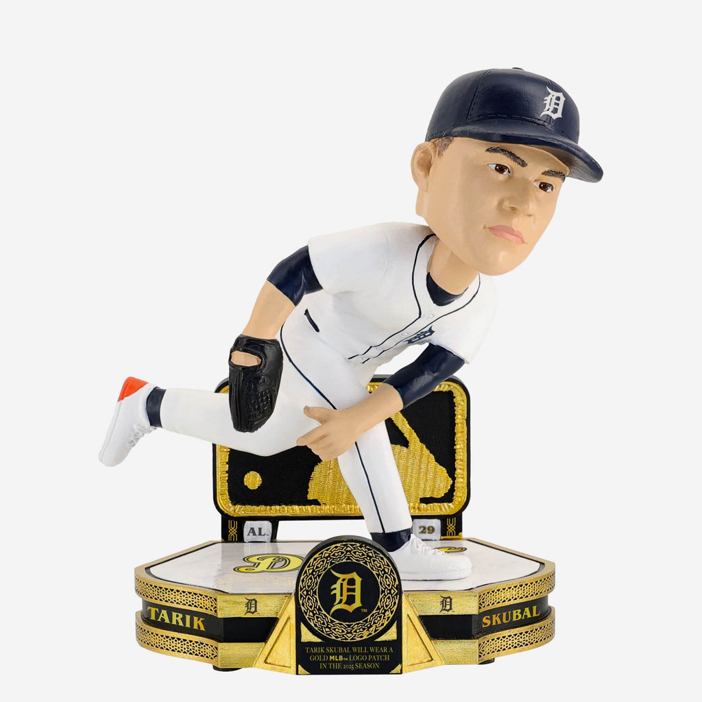 Tarik Skubal Detroit Tigers Gold Rush Bobblehead FOCO - FOCO.com