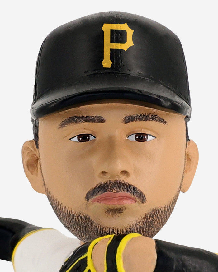 Paul Skenes Pittsburgh Pirates Gold Rush Bobblehead FOCO - FOCO.com