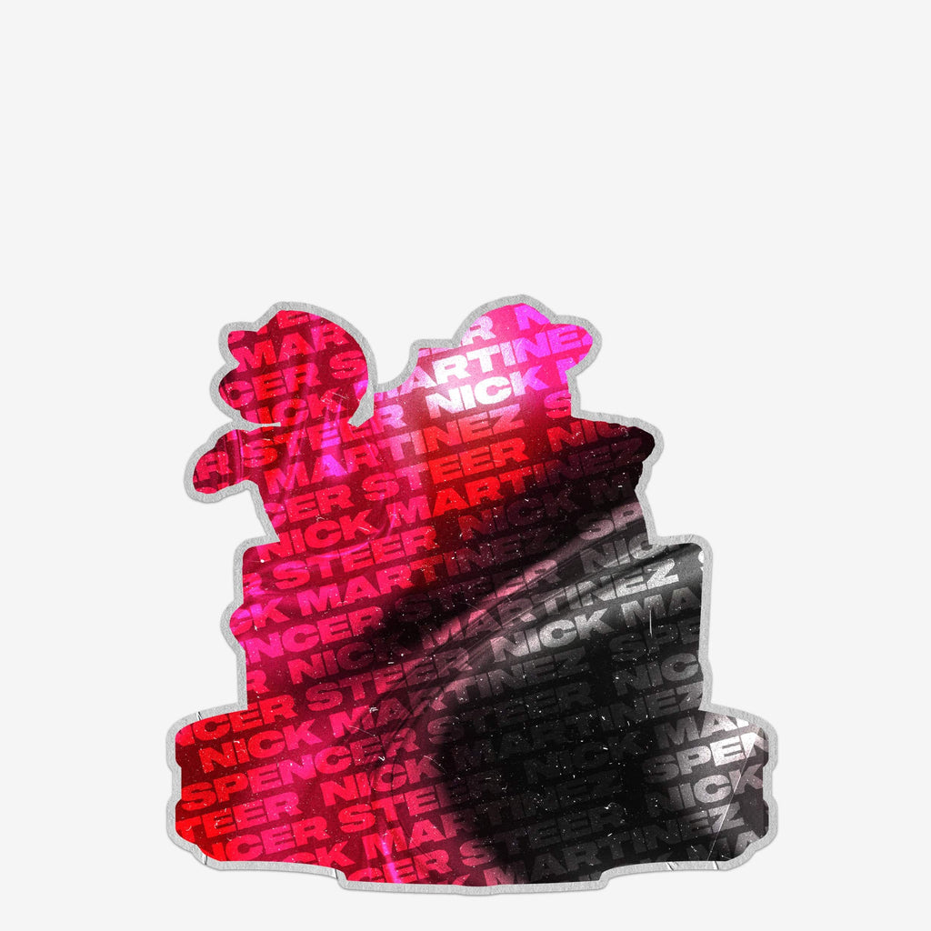 Nick Martinez & Spencer Steer Cincinnati Reds Gamebreaker Mini Bobblehead Scene FOCO - FOCO.com