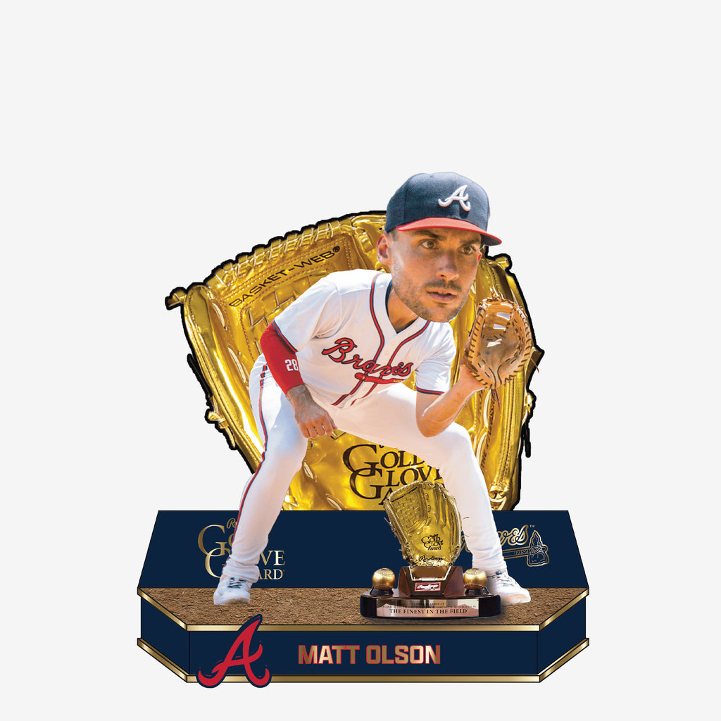 Matt Olson Atlanta Braves 2025 Gold Glove Bobblehead FOCO - FOCO.com