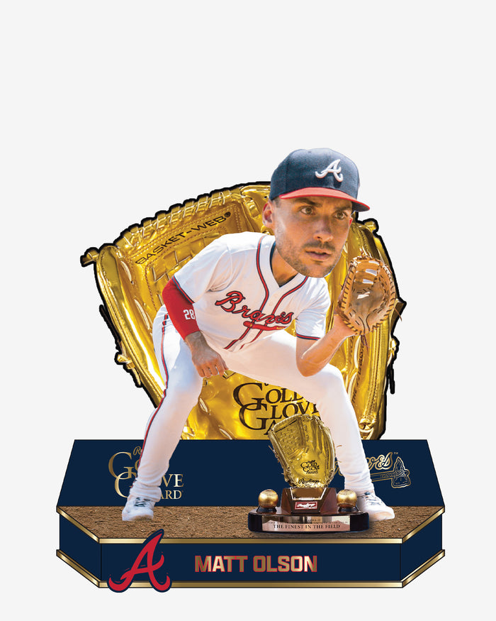 Matt Olson Atlanta Braves 2025 Gold Glove Bobblehead FOCO - FOCO.com