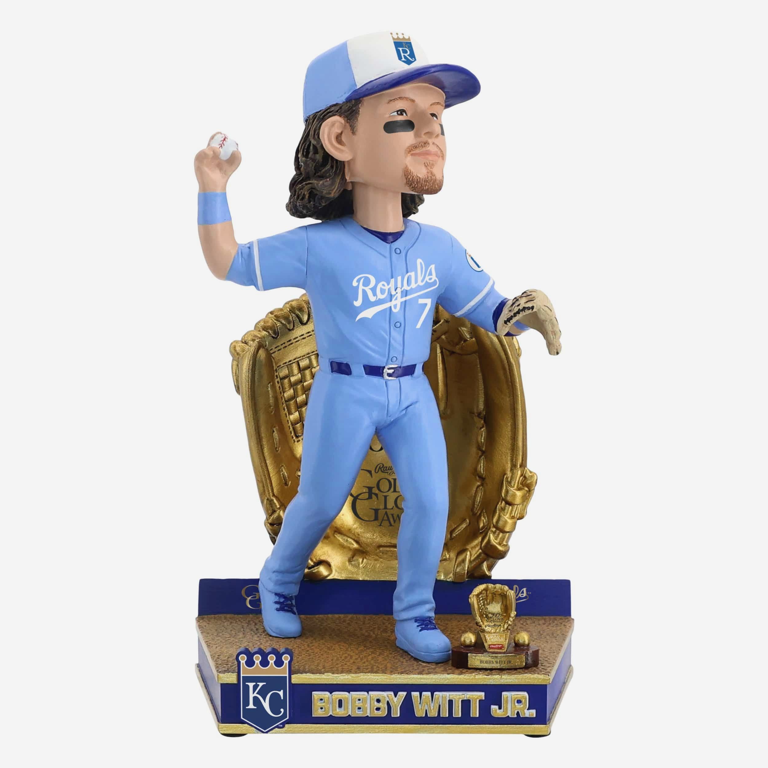 Bobby Witt Jr Kansas City Royals 2025 Gold Glove Bobblehead FOCO