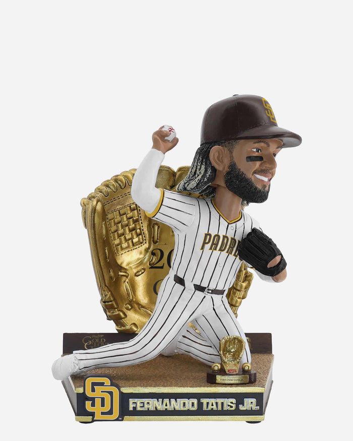 Fernando Tatis Jr San Diego Padres 2025 Gold Glove Bobblehead FOCO - FOCO.com