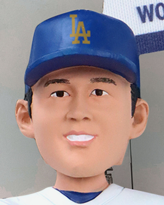 Shohei Ohtani Los Angeles Dodgers 2024 Banner Raising Bobblehead FOCO - FOCO.com