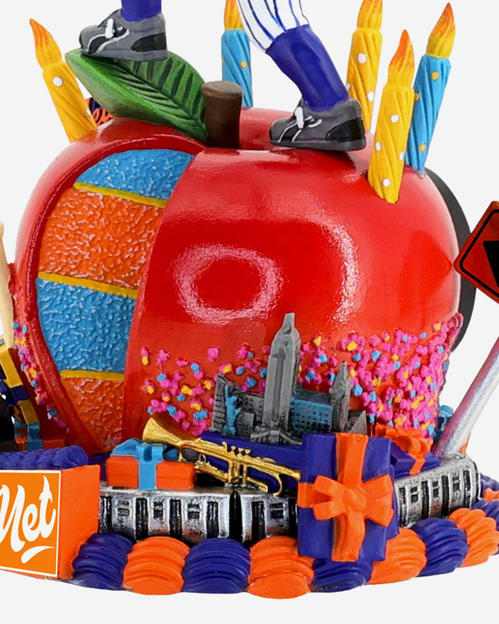 Mr Met New York Mets 2025 Big Apple Birthday Cake Bobblehead FOCO - FOCO.com