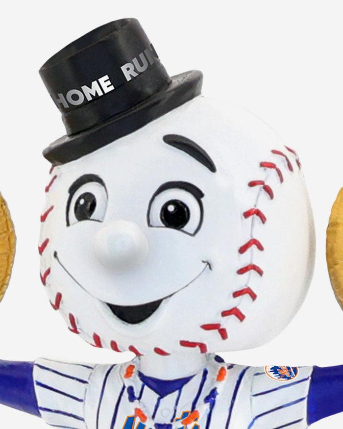 Mr Met New York Mets 2025 Big Apple Birthday Cake Bobblehead FOCO - FOCO.com