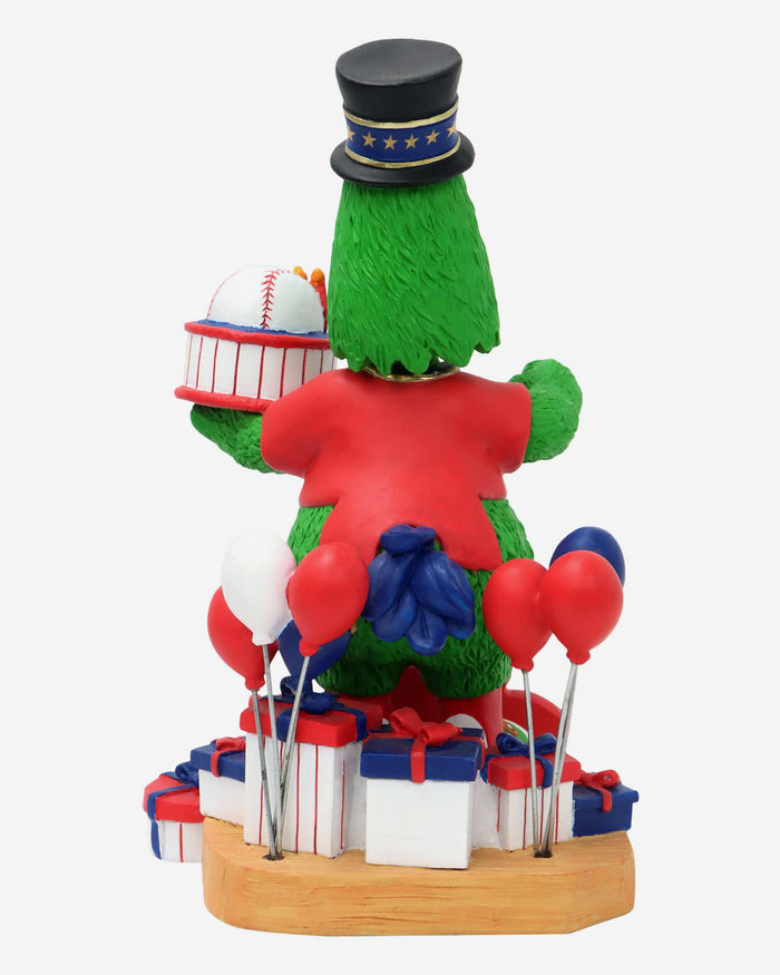 Phillie Phanatic Philadelphia Phillies 2025 Birthday Mascot Bobblehead FOCO - FOCO.com