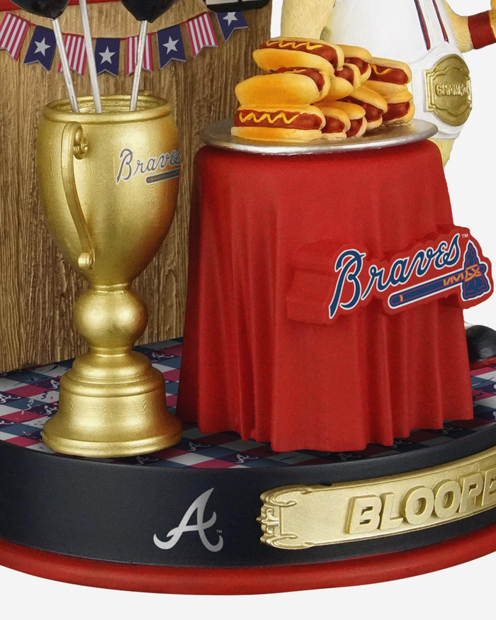 Blooper Atlanta Braves Hot Dog Eating Contest Bobblehead FOCO - FOCO.com