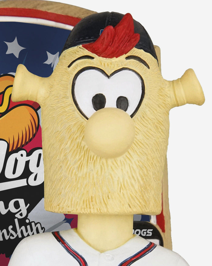 Blooper Atlanta Braves Hot Dog Eating Contest Bobblehead FOCO - FOCO.com